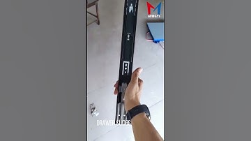 Soft close drawer slides | Product display | Cabinet hardware #shorts