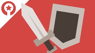Famous Inkscape: Drawing a Sword and Shield Profile