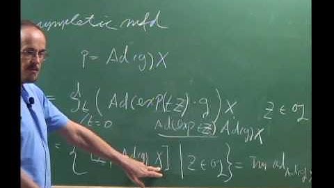 Programa de Doutorado: Lie Groups, Representation Theory and Symmetric Spaces - Aula 14