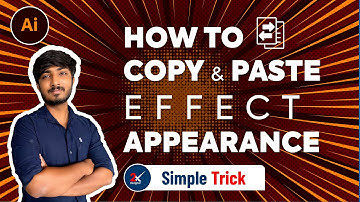 Copy Appearance from One Object to Another in Adobe Illustrator | Illustrator Tips and Tricks