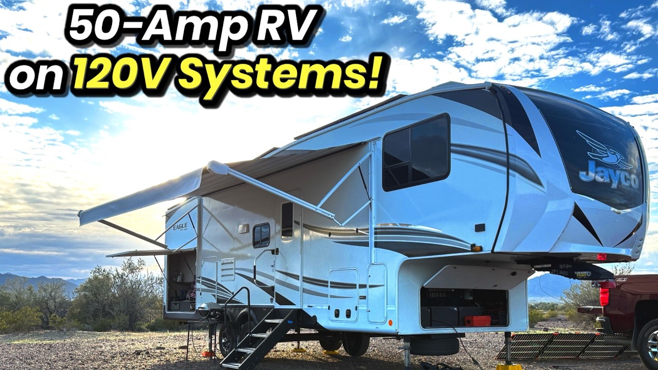 How I Power My Whole 50Amp Rv With Any 120v system!