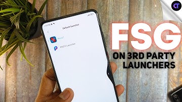 Enable Full Screen Gestures on 3rd Party Launchers- All Android Phones 🔥🔥