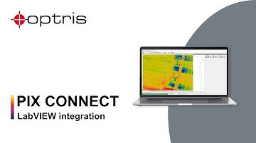 Optris PIX Connect: LabVIEW integration via virtual COM Ports