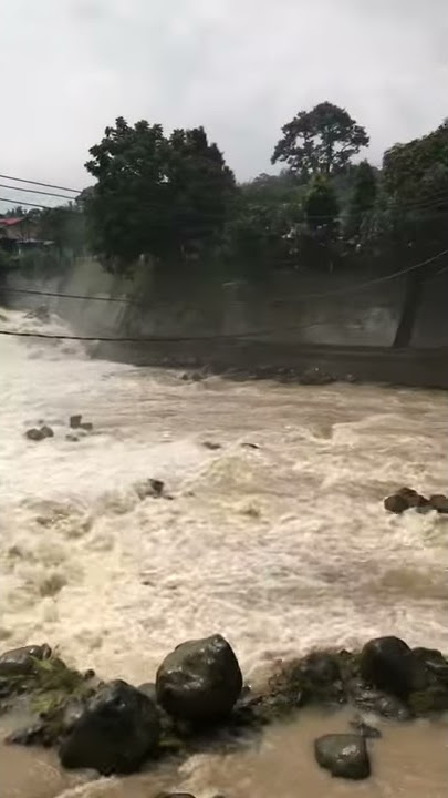 Bendung Katulampa Selasa (9/2) 60cm Siaga Empat