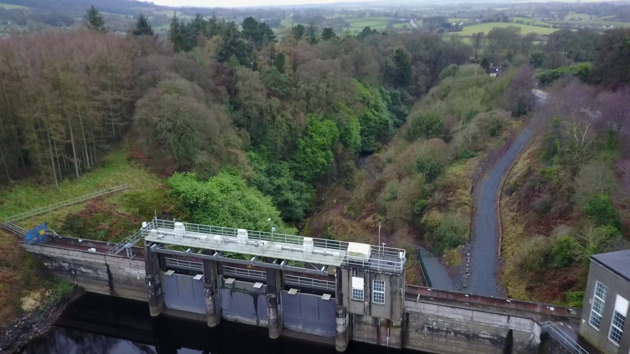 Poulaphouca from the air by Drone.