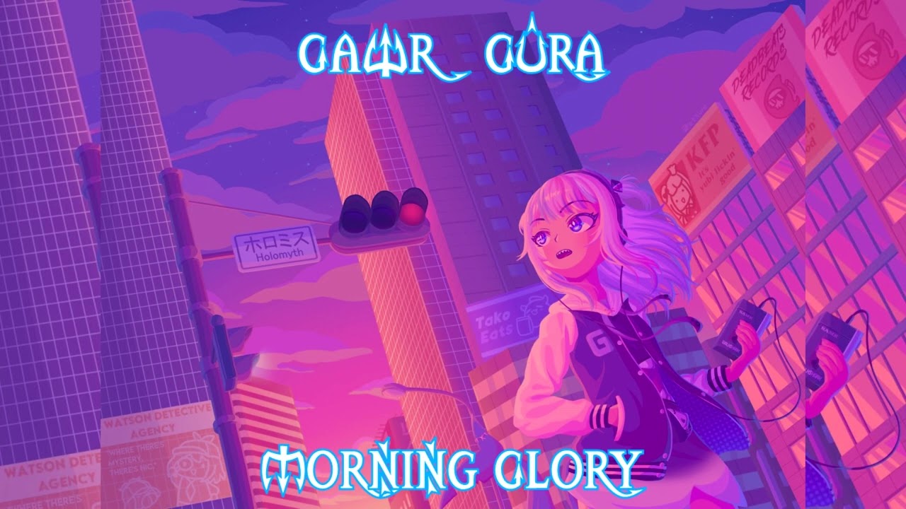Gawr Gura Sings Morning Glory By Tatsuro Yamashita (Remastered Audio)