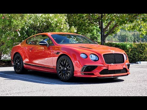 New Bentley Continental Supersports Test Drive