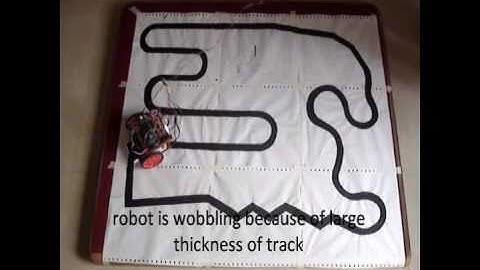 line follower using PIC 16F877A - shreyas shahane