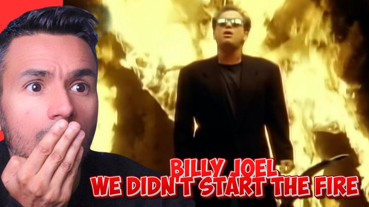 Billy Joel - We Didn't Start the Fire (REACTION) First Time Hearing It