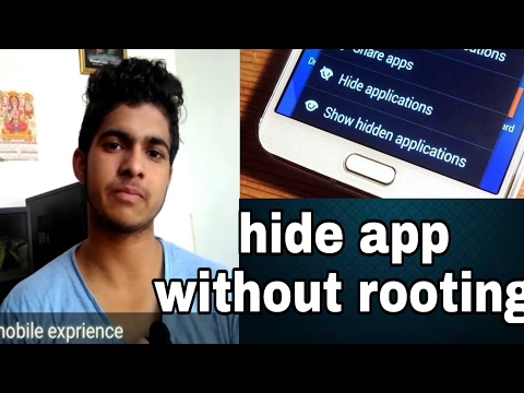 how to hide apps in android without root (tutorial in hindi) - YouTube
