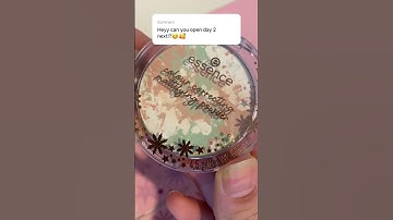 ASMR Unboxing Day 2 of the essence Advent Calendar 2022 💝🎄 #shorts