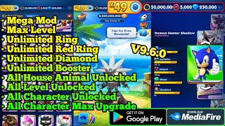 Sonic Dash Mod Apk New 2026 All Characters Unlocked - Unlimited Diamonds screenshot 2