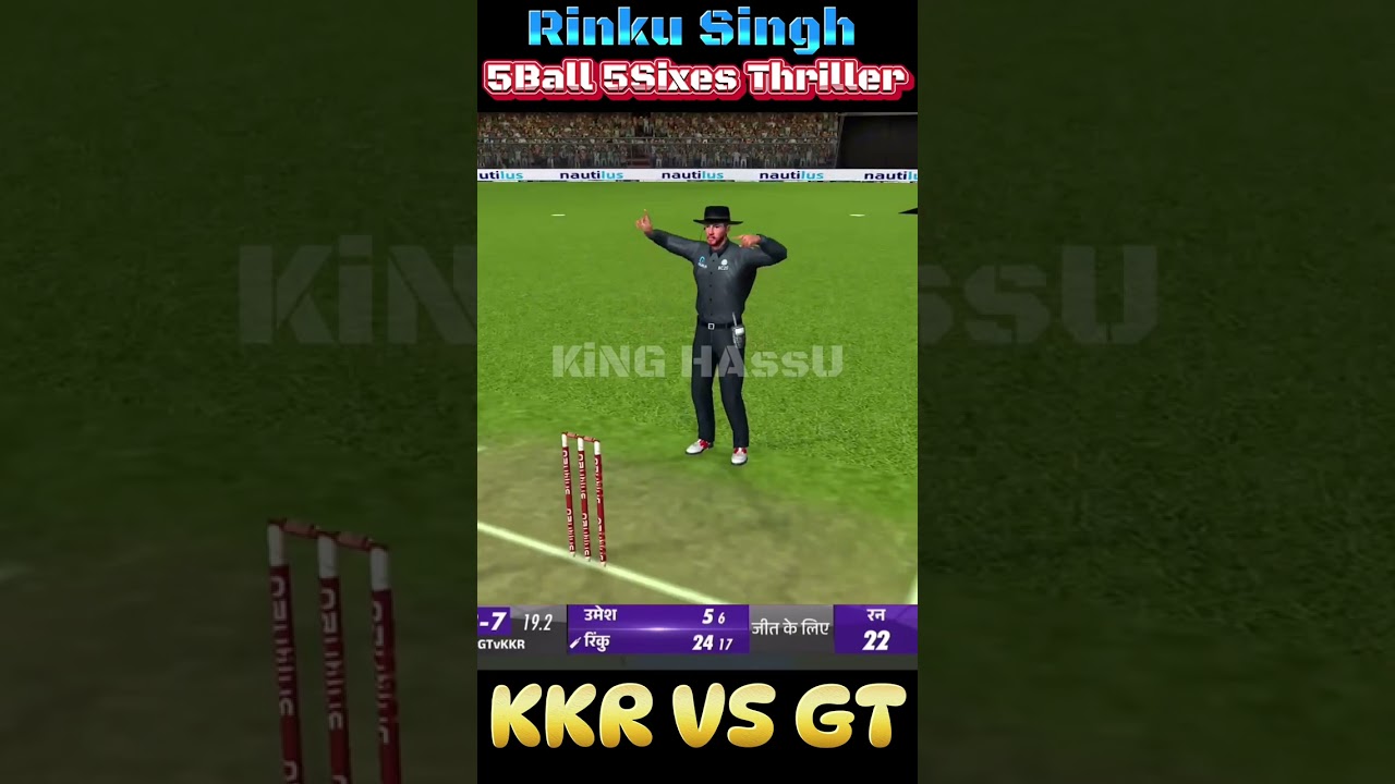 Final Over Thrillers | Rinku Singh 5 Ball 5 Sixes | RC24 