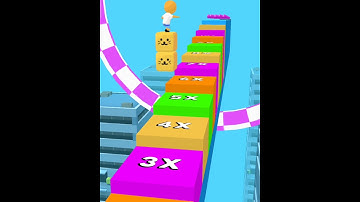 Cube Surfer - All Levels Game Android, ios #Cubesufer #asmrgames #youtubeshorts  #Shorts