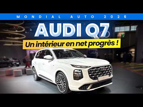New Audi Q7: the king of big SUVs is back! PARIS MOTOR SHOW 2026
