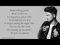 Conor Maynard, Anth - Sensualidad (Lyrics)