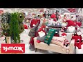 TJ MAXX CHRISTMAS DECORATIONS HOME DECOR ACCENT FURNITURE SHOP WITH ME SHOPPING STORE WALK THROUGH