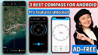 3 Best Compass App For Android | GPS Compass Navigator screenshot 1