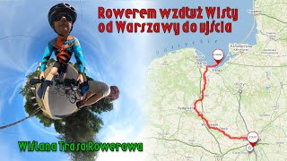 2023 07 Rowery wzdłuż wisły nad morze