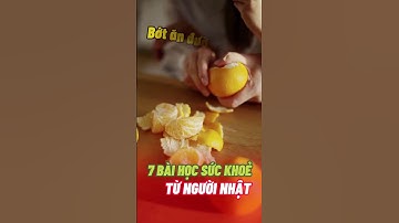 7 Bài Học Sức Khoẻ Từ Người Nhật | Ds Đại Minh #shorts #dsngocminh #dsdaiminh #sứckhỏe #trending