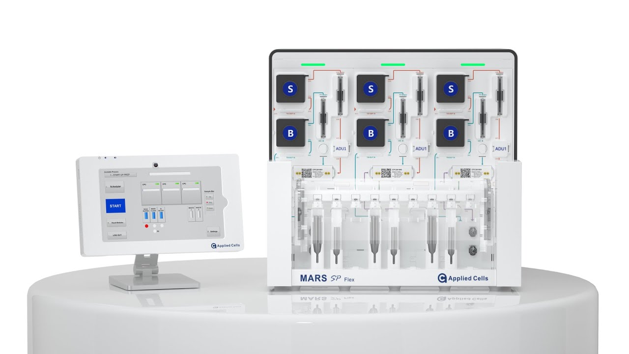 MARS Acoustic Module Cell Separation