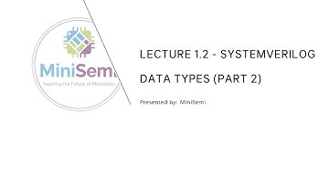 [SystemVerilog Diệu Kỳ] Buổi 3: SystemVerilog Data Types (Phần 2)