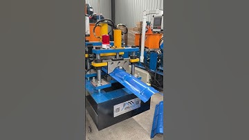 What is a ridge tile roll forming machine ？#rollformingmachine #rollformingmachinemanufacturer