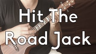 Hit The Road Jack - Easy Ukulele Lesson - Ray Charles - Play-a-longs w/Tabs Ukulele Tutorial chords