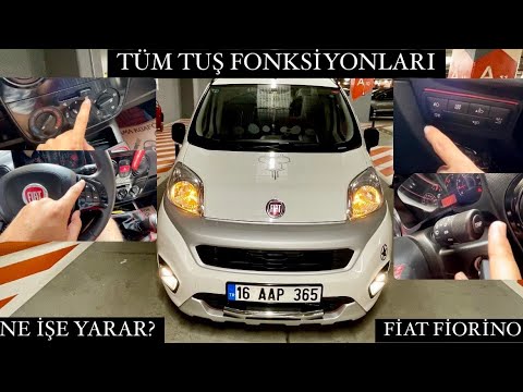 FİAT FİORİNO KONSOL TÜM TUŞ FONKSİYONLARI (Klima-Yol Bilgisayarı-Menü)