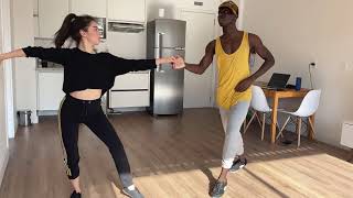 Brazilian Zouk | training | Sarah e Charles | El Corazon