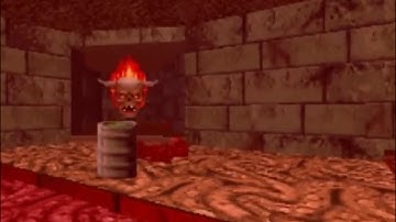 Doom v1.1 barrel bug: Lost Soul