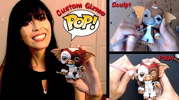 How to Customize a Funko Pop Gizmo - DIY Sculpted Painted Custom Figure
