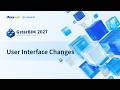 GstarBIM 2027 New Features_User Interface changes
