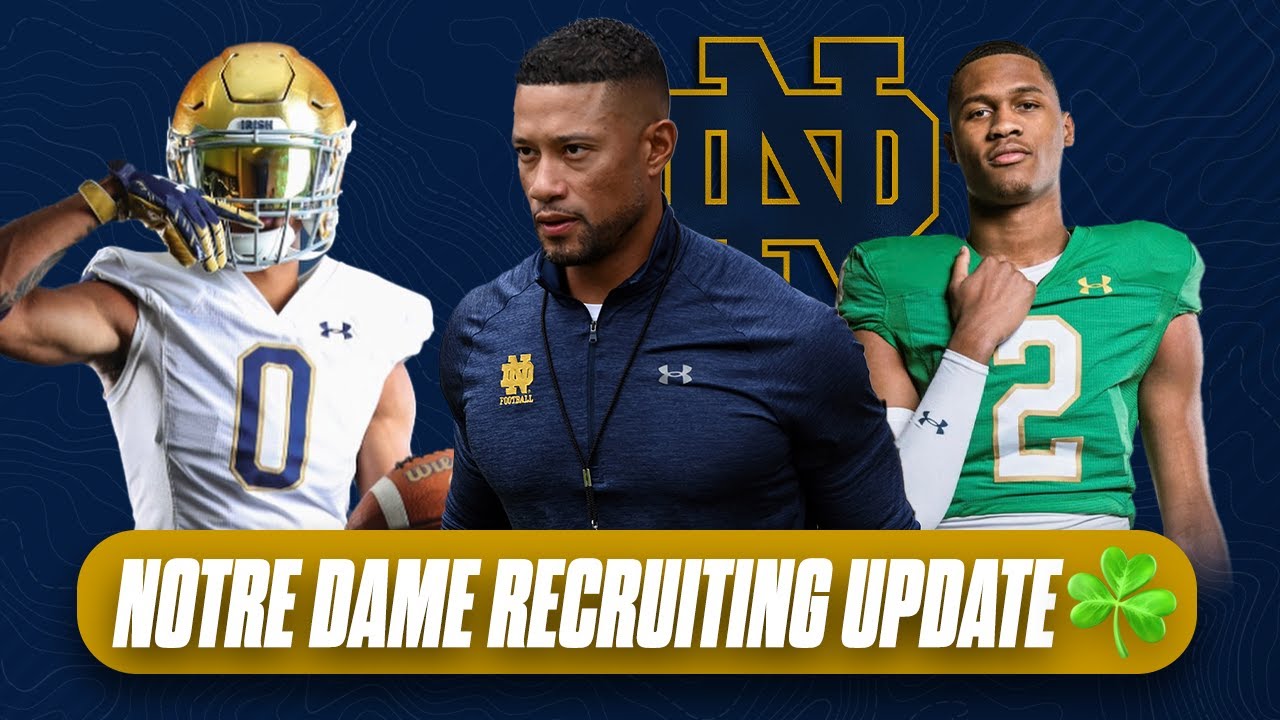 Notre Dame recruiting update with Mike Singer Quarterbacks, 2025 class
