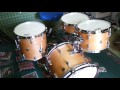 Unboxing claudio romano gretsch drums  meinl cymbals evans head facus drum sticks