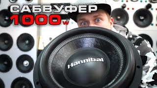 Сабвуфер HANNIBAL - доступный киловаттник!