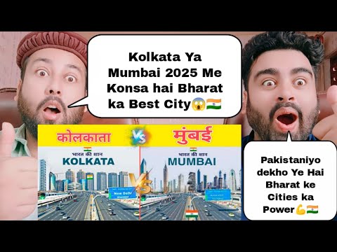 Mumbai vs Kolkata || Which City is Better || Indian City full comparison 2025