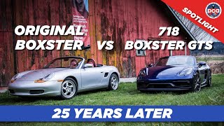 2021 718 Boxster GTS 4.0 vs. original Boxster: Porsche’s midengine roadster 25 years later