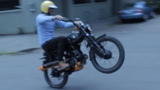 1969 Honda Cl90 Black Badger By Thor Drake Of See See Motorcycles Portland