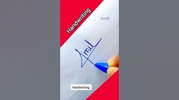 #calligraphy #shortsfeed #art #drawing #amit #name #signature #trending #viral #video #shorts