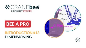 #14 Dimensioning | CRANEbee Tutorial