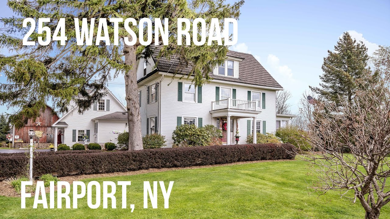 254 Watson Road, Fairport NY YouTube