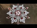 Simple friday rangoli design 53dots anusrangoli small festival kolam daily muggulu