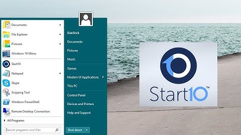 Start10, the first Windows 10 Start menu alternative - Start10 Review and Features