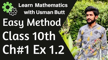 Class 10th Mathematics Chapter 1 Exercise 1.2 Quadratic Formula | Learn Mathematics with Usman Butt
