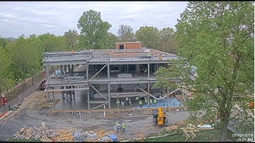 John Kenny Forrer Learning Commons, First Floor Terrace Pour