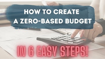 How to Create A Zero-Based Budget | Debt-free Journey | Dave Ramsey Inspired