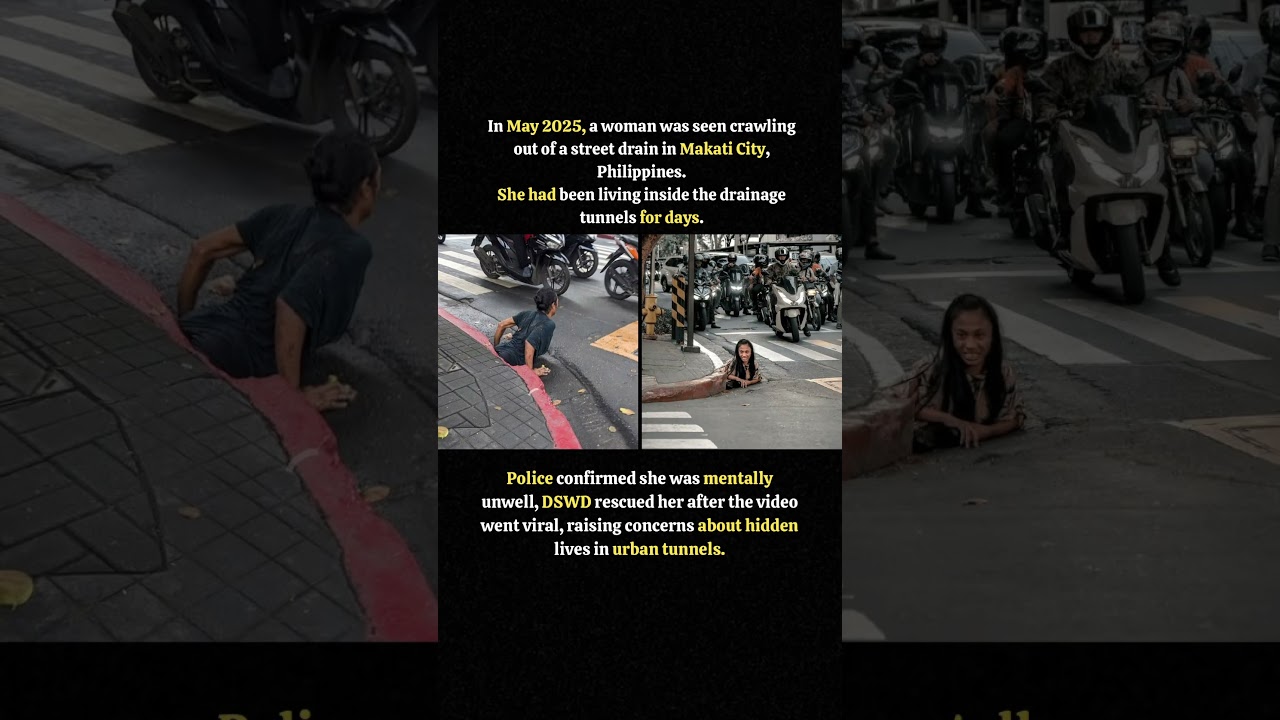 Makati Drain Woman! 