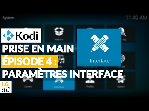 Prise en main de Kodi - #4 Paramètres Interface (région, langue, skin, verrouillage maître...)