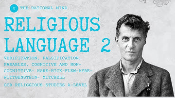 Religious Language Verification Falsification Language Games & Parables OCR Religious Studies ALevel